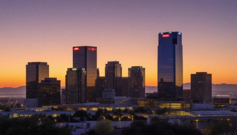 Phoenix AZ skyline